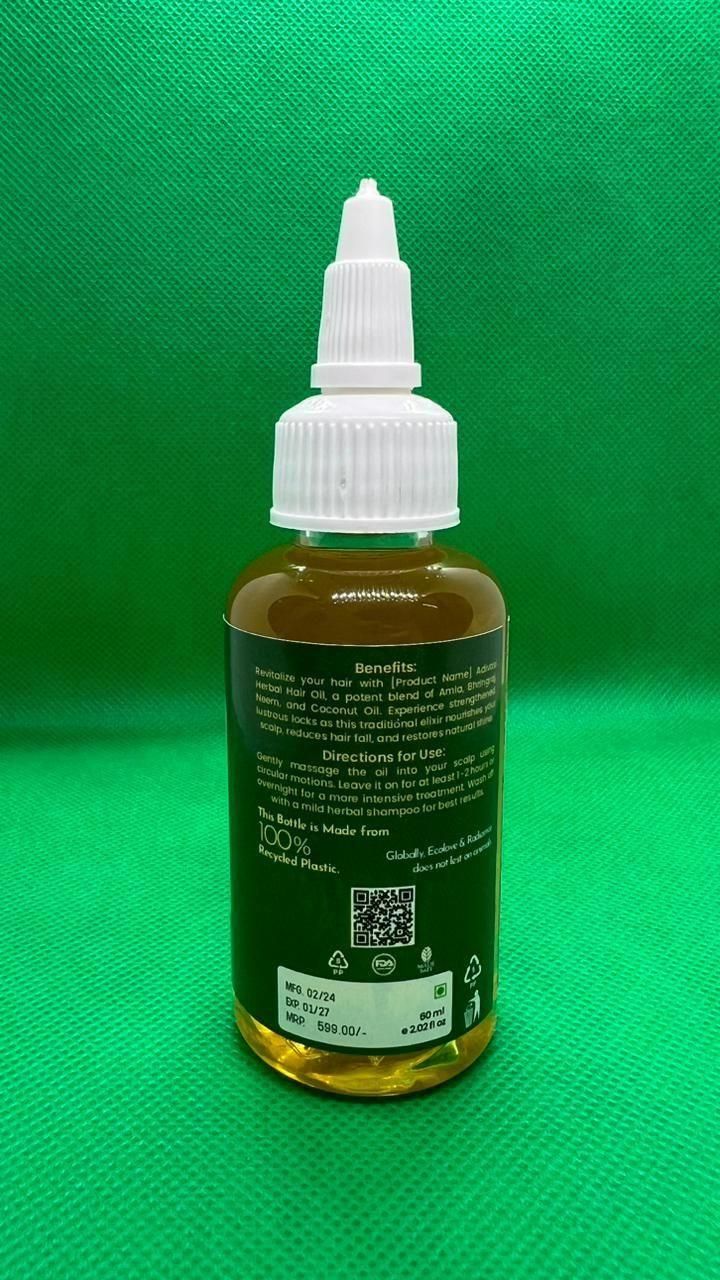 Adivasi Hernal Hair Growth Oil 60ml - Nourish Your Roots Naturally
