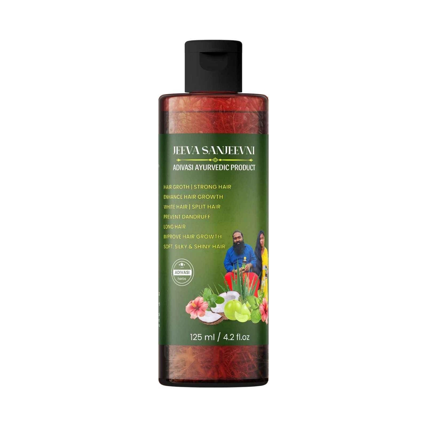 🍃Adivasi jeeva sanjeevini hair oil 250ml (Pack of 2) 4.6⭐⭐⭐⭐⭐