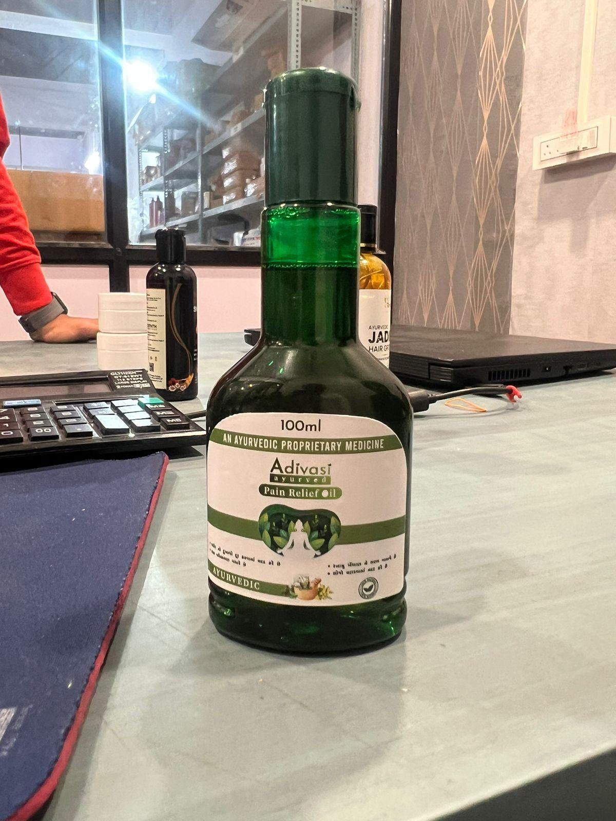 Pain Relief Adivasi Ayurved Pain Oil 100ml(Pack Of 1)