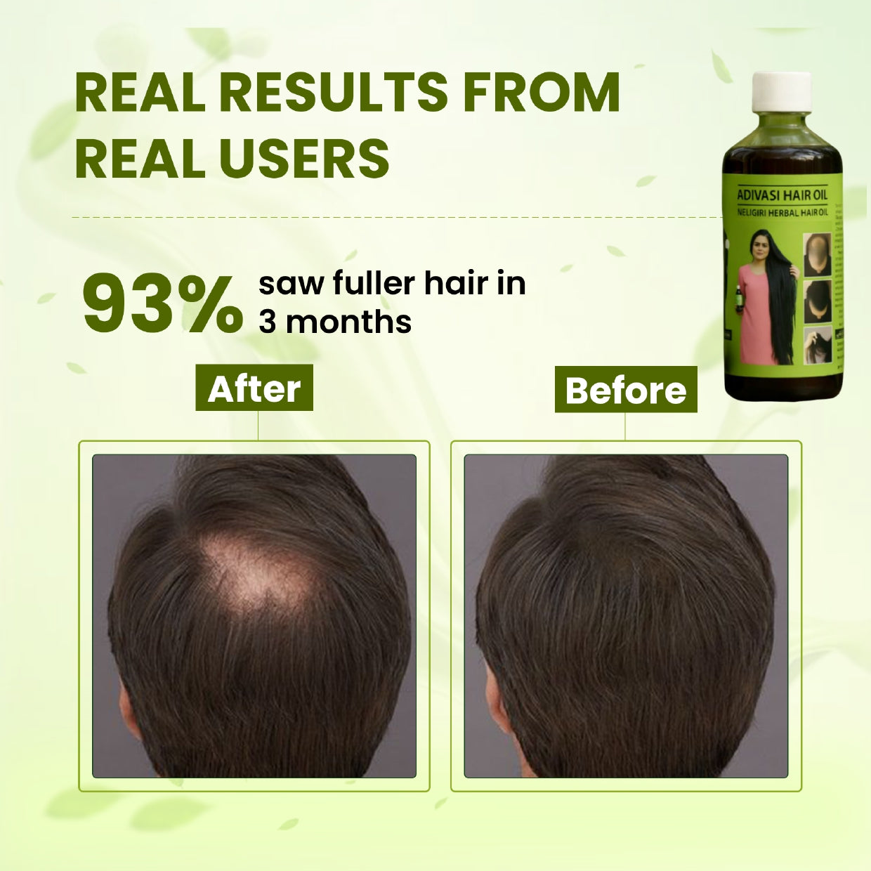 Adivasi Neelgiri Herbal Hair Oil  Buy 1 Get 1 Free🎁 4.9⭐⭐⭐⭐⭐ (999+)