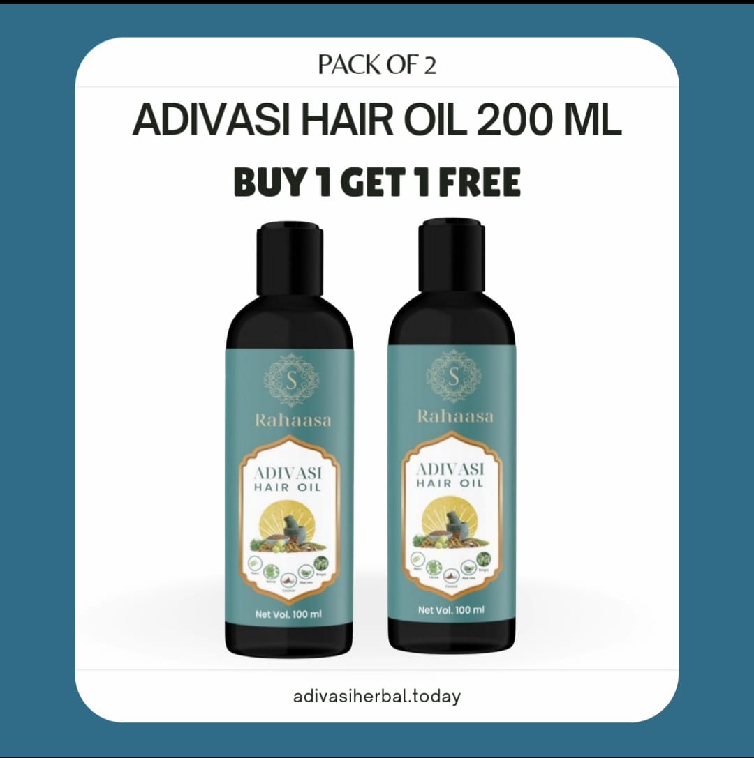 Rahaasa Adivasi Hair Oil 200 ml Pack of 2